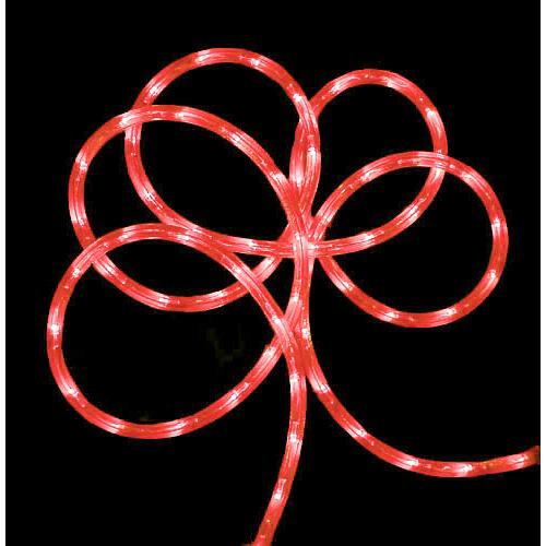 12' Pre-Lit Strawberry Pink Outdoor Christmas Rope Lights. Picture 2