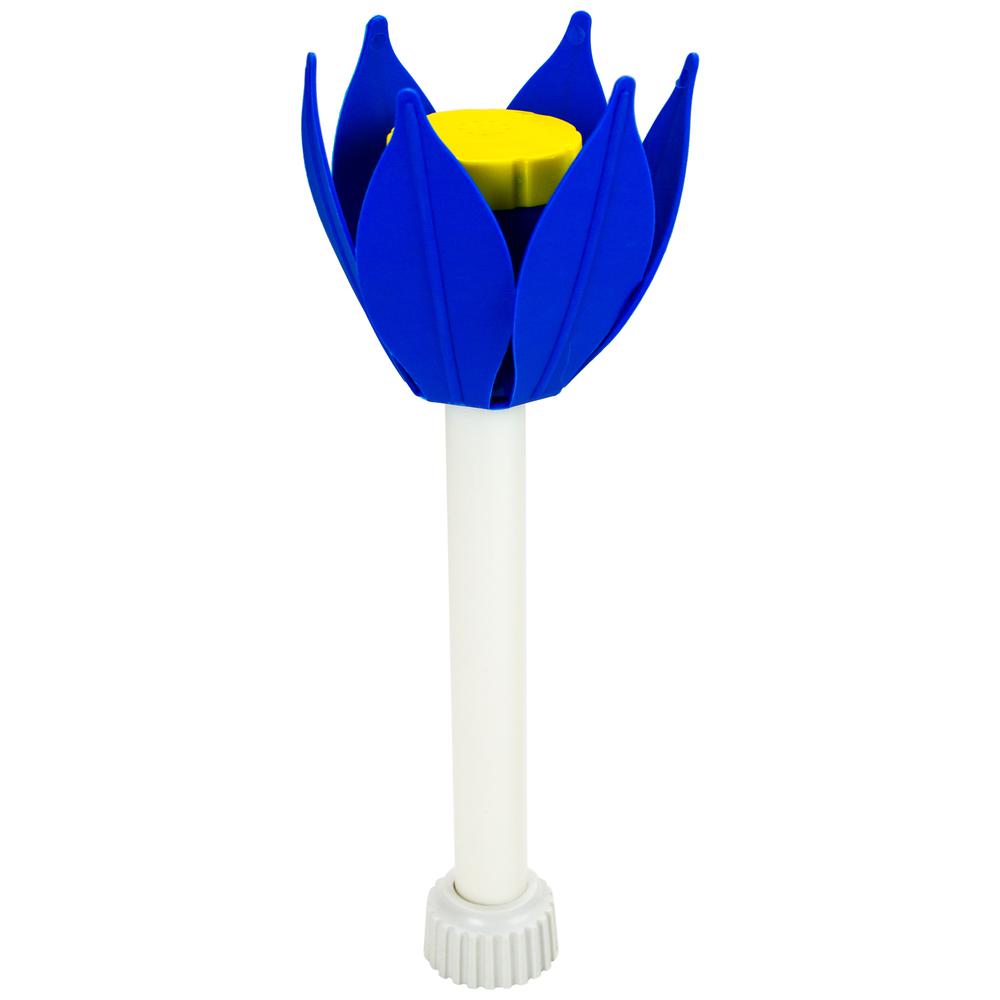 Blue Adjustable Flower Fountain for Swimming Pool and Spa. Picture 3