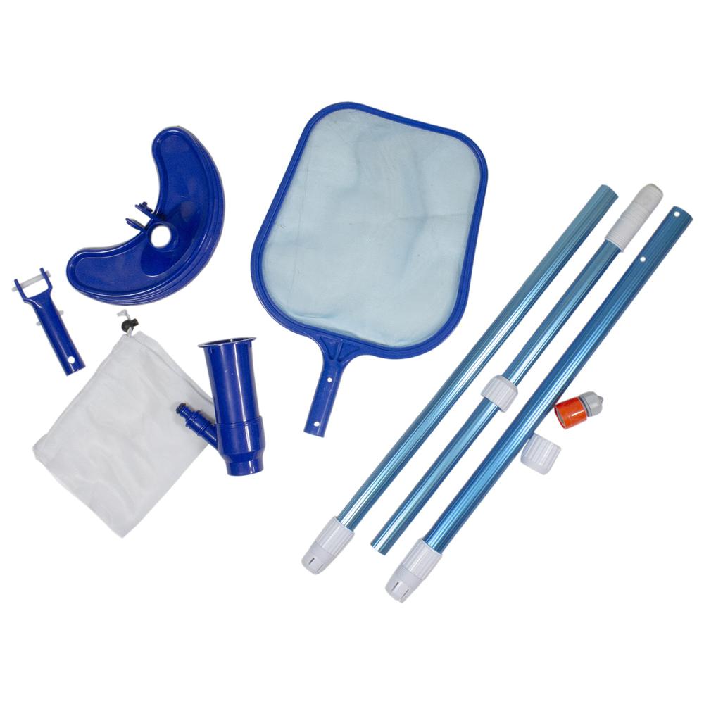 4-Piece Vacuum Head and Skimmer Pool Maintenance Kit. Picture 1
