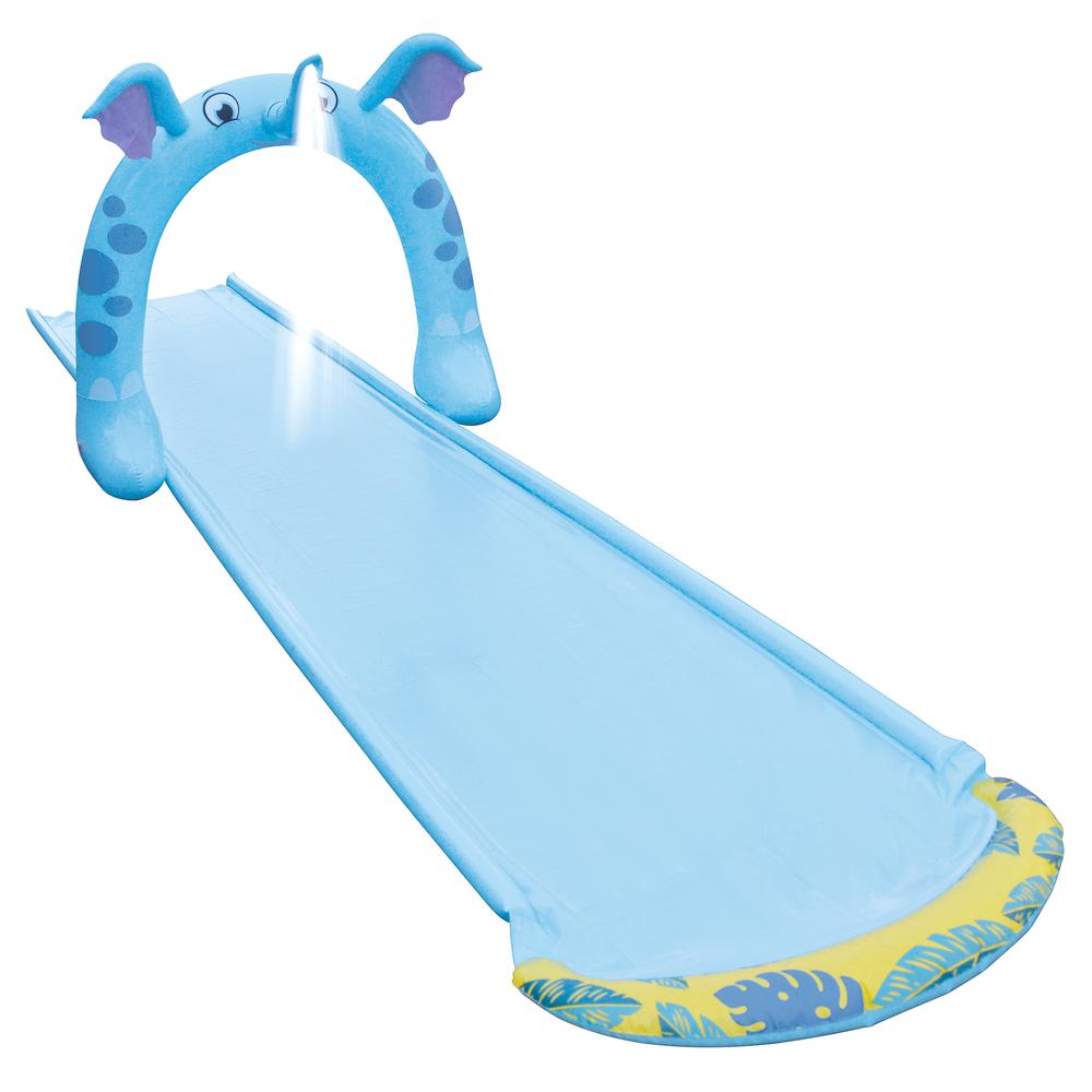 16ft Inflatable Elephant Arch Sprayer Slide Outdoor Kids Water Toy. Picture 1