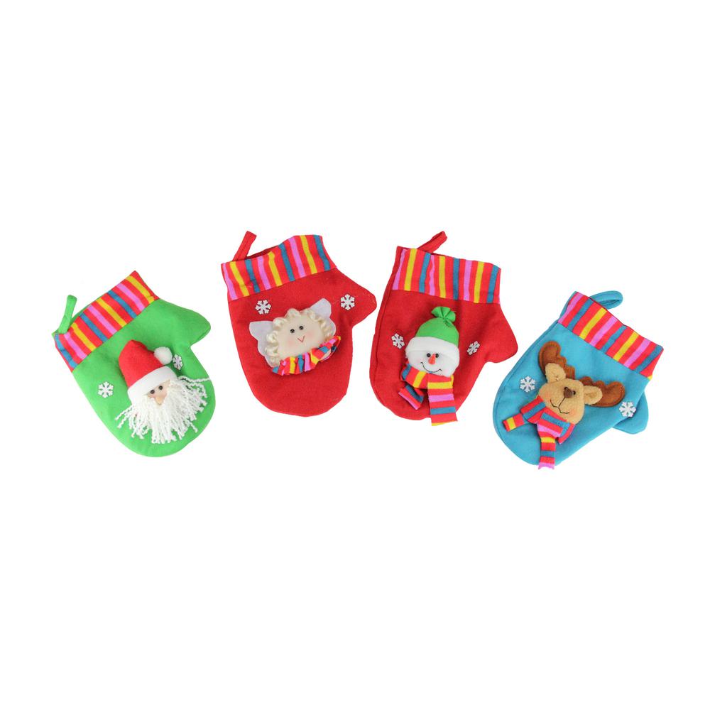 10-Piece Winter Wonderland Christmas Stocking and Novelty Gift Bag Set 14". Picture 1