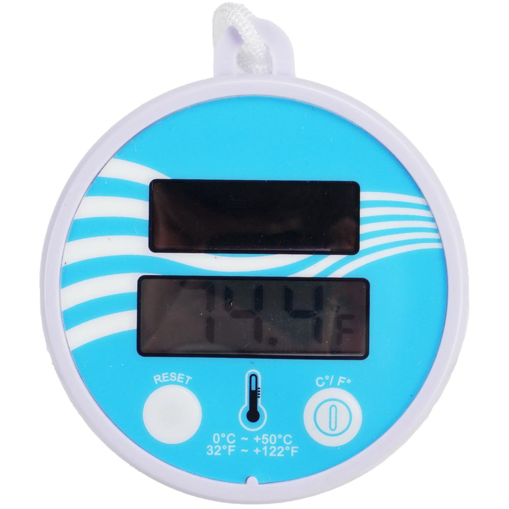 5.5" Solar Powered Floating Digital Pool and Spa Thermometer. Picture 1