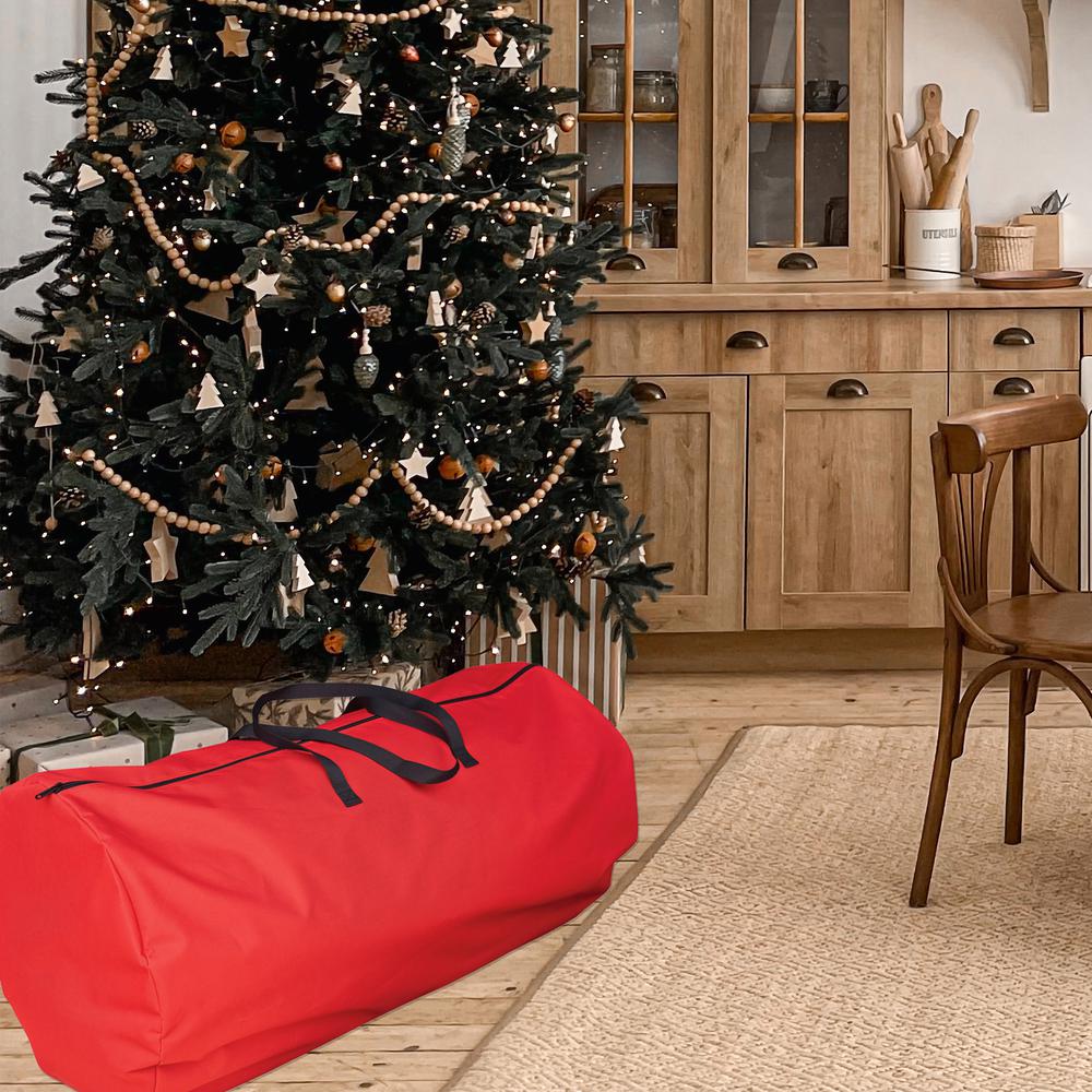 36" Multi-Use Large Holiday Storage Bag - For Garlands Trees Lights Inflatables. Picture 4