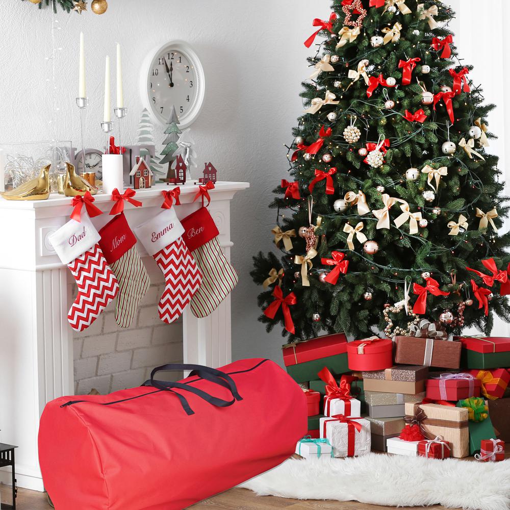 36" Multi-Use Large Holiday Storage Bag - For Garlands Trees Lights Inflatables. Picture 3