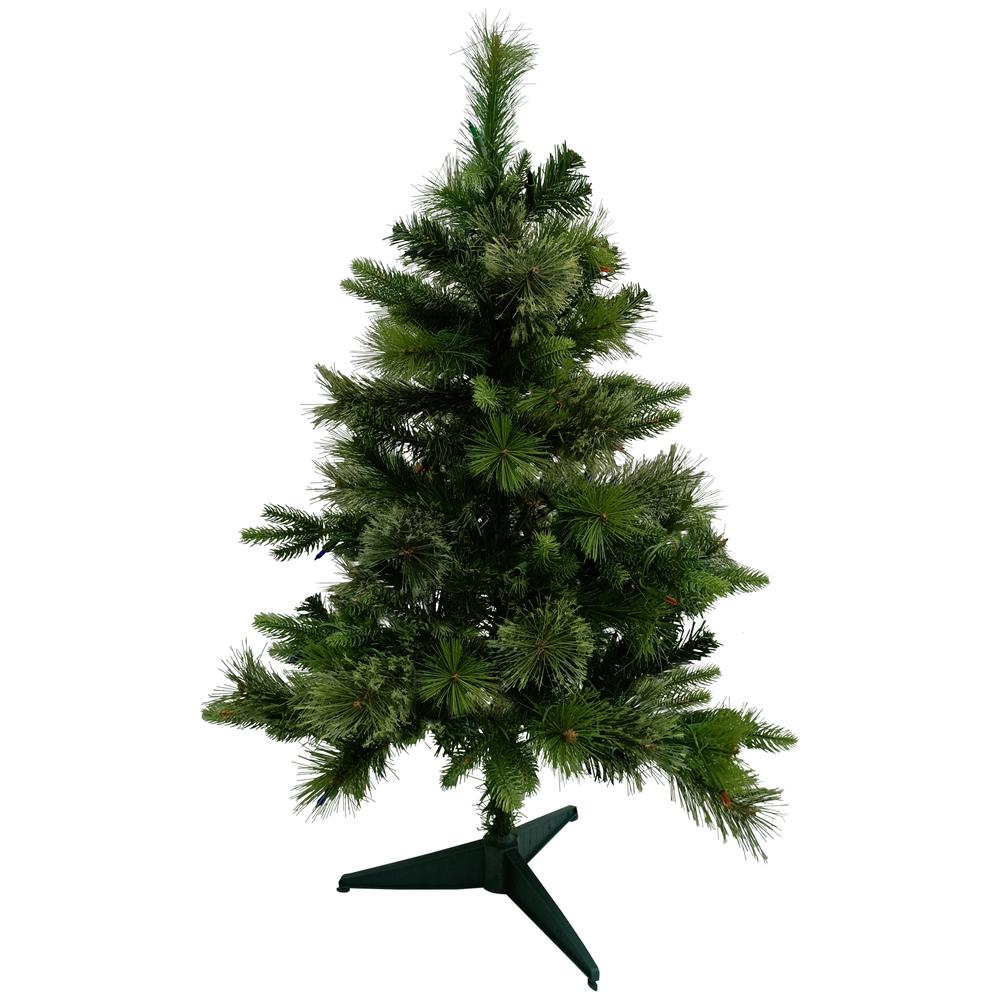 4.5' Kingston Cashmere Pine Artificial Christmas Tree  Unlit. Picture 1