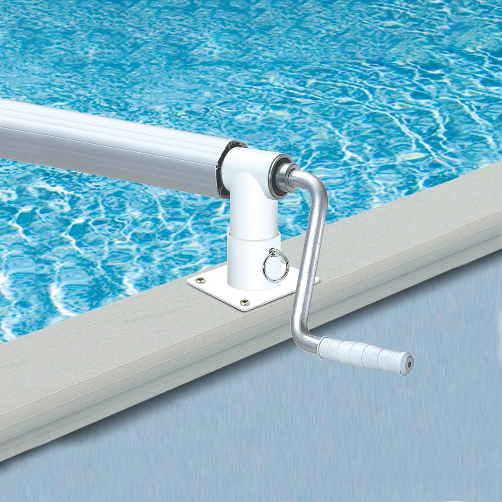 Hydrotools Non-Corrosive Metal Solar Reel System for Above Ground Swimming Pools. Picture 2