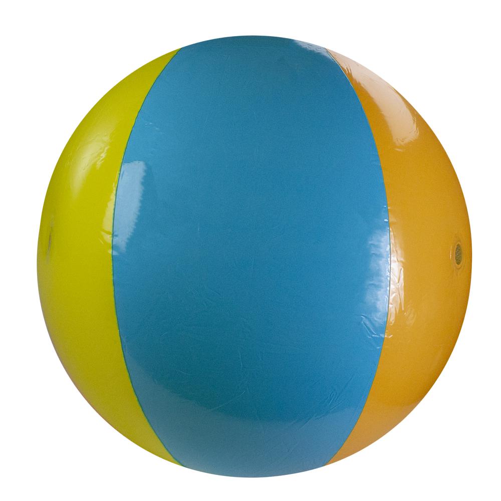 35" Inflatable Vibrantly Colored 6-Panel Splash and Spray Ball. Picture 2