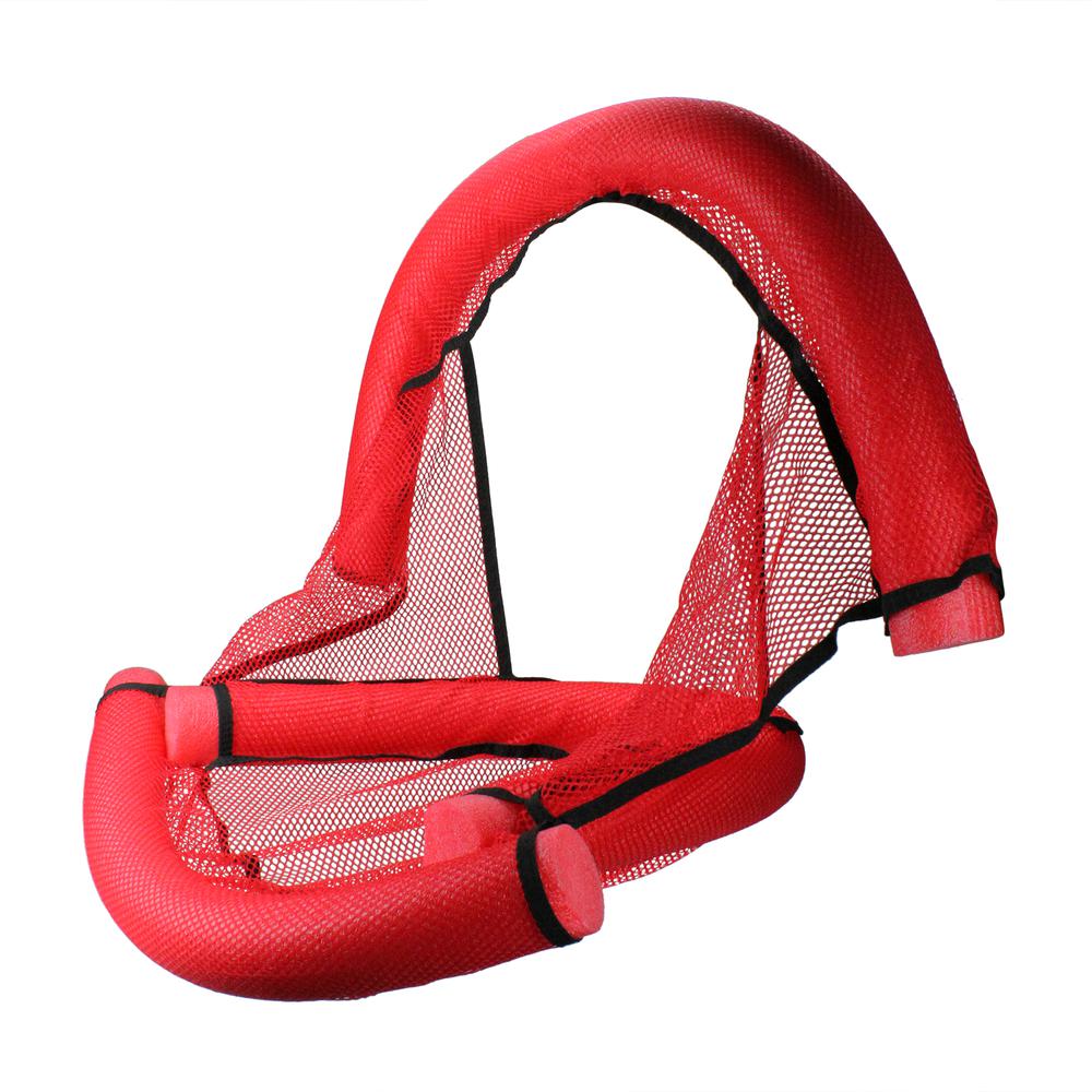Inflatable Red and Black Foam Noodle Fun Seat   30-Inch. Picture 1