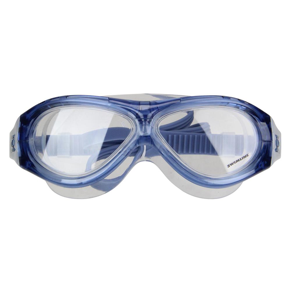 6.75" Blue Magnum Water Sports Swimming Pool Goggles. Picture 1