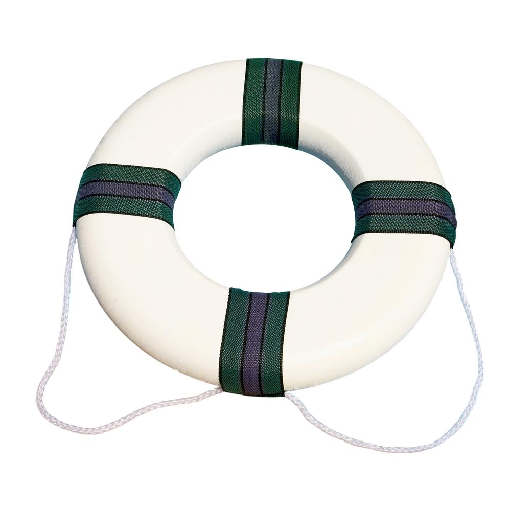 18" Swimming Pool Summer Safety Ring Buoy with Rope. Picture 1