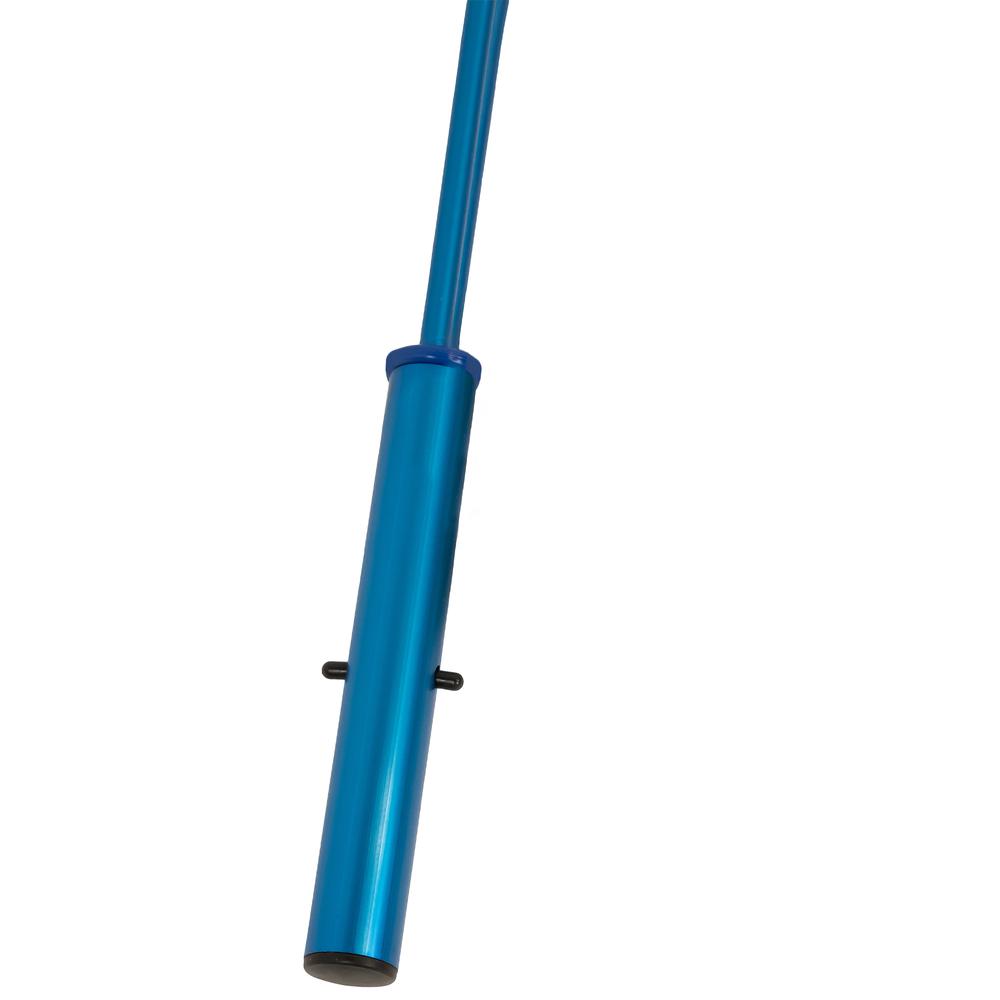 33" Blue HydroTools Swimming Pool Safety Shepherd's Hook. Picture 2