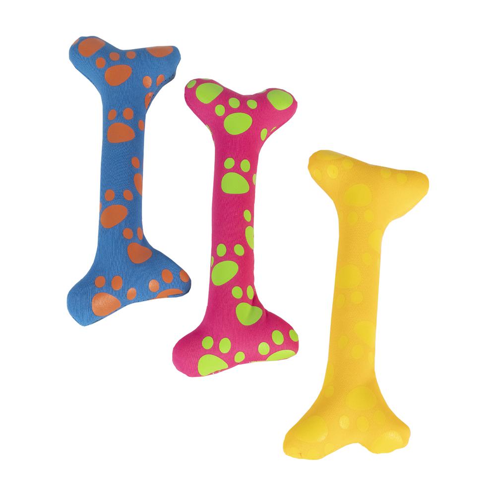 Set of 3 Multicolor Neo Dive Bones Pool Toy Game. Picture 1