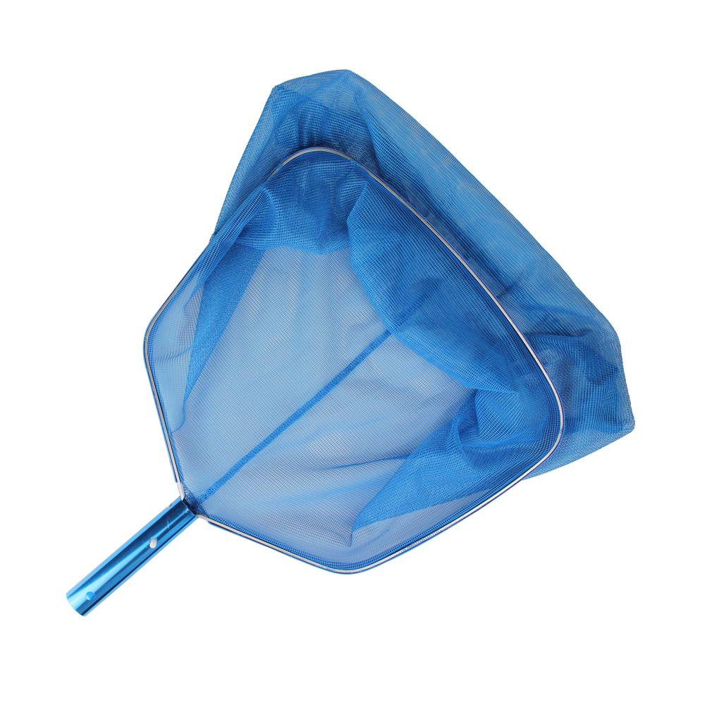 19" Blue Large Swimming Pool Leaf Rake with Net. Picture 2