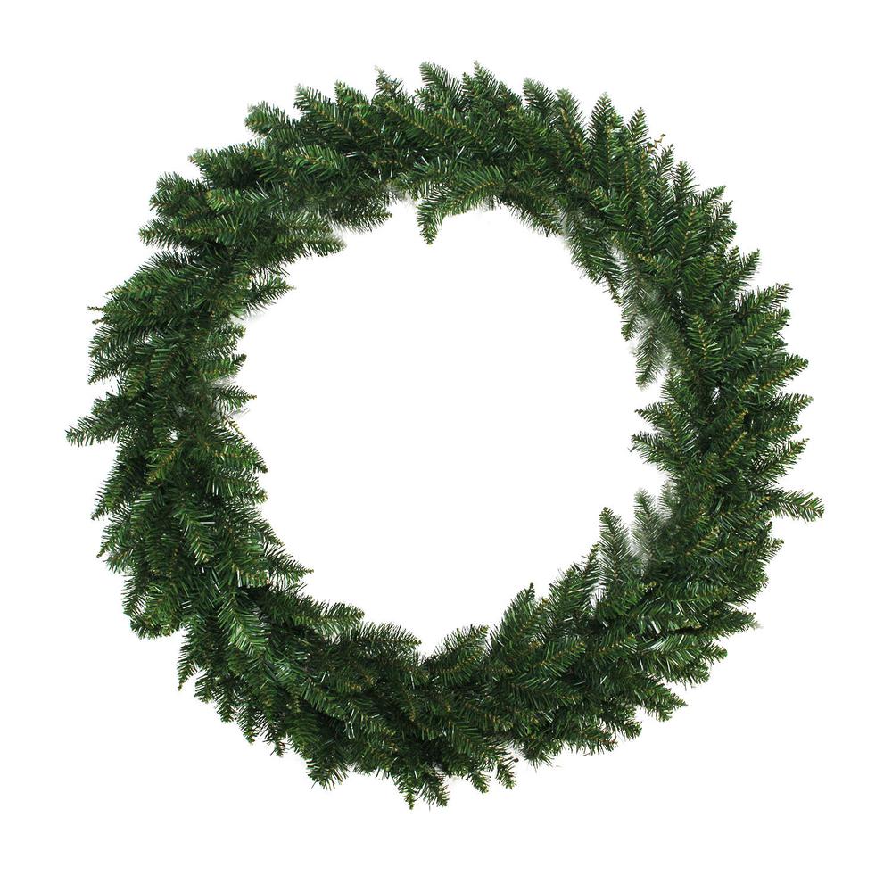 Green Buffalo Fir Artificial Christmas Wreath - 72-Inch  Unlit. Picture 1