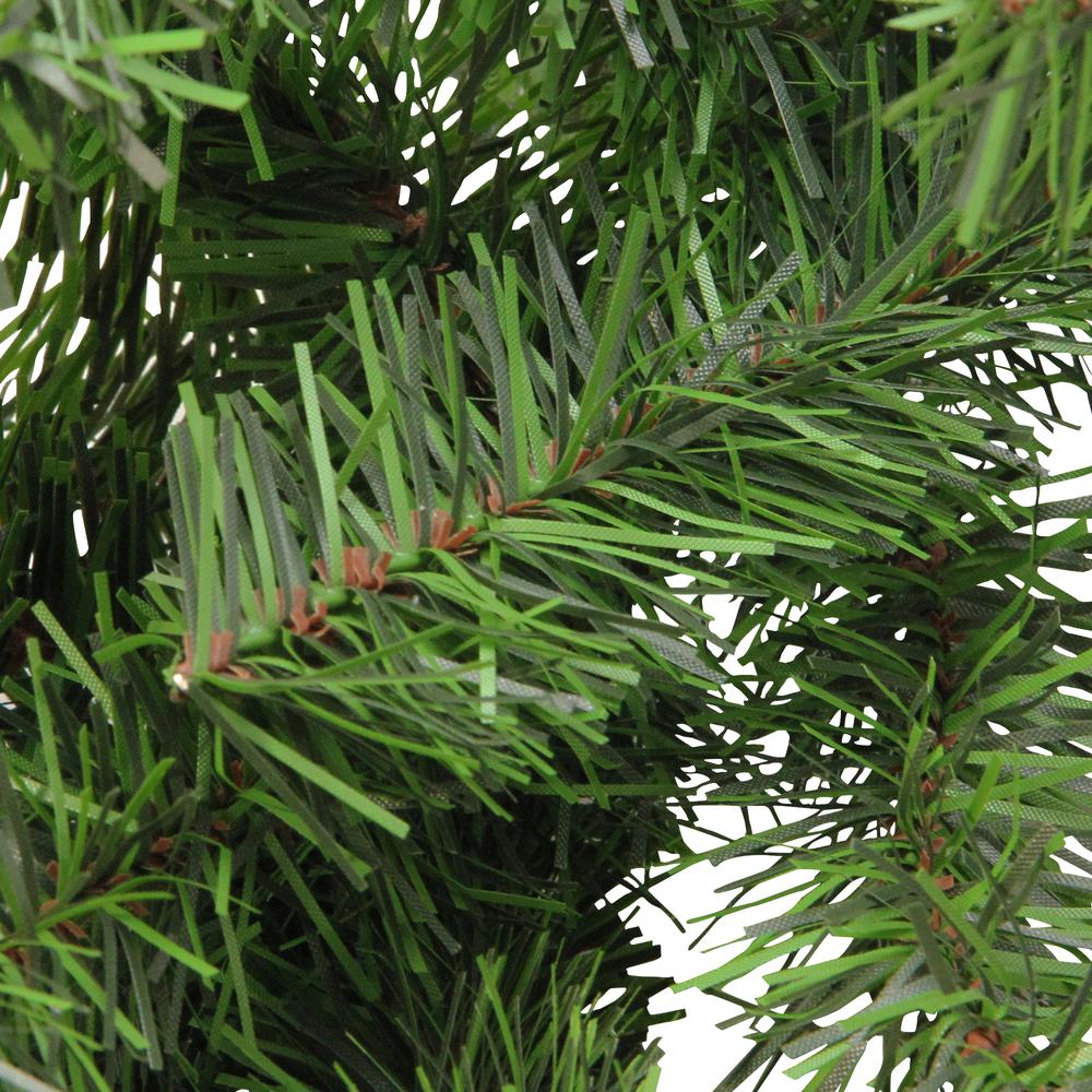 100' x 12" Green Pine Commercial Length Artificial Christmas Garland Unlit. Picture 2