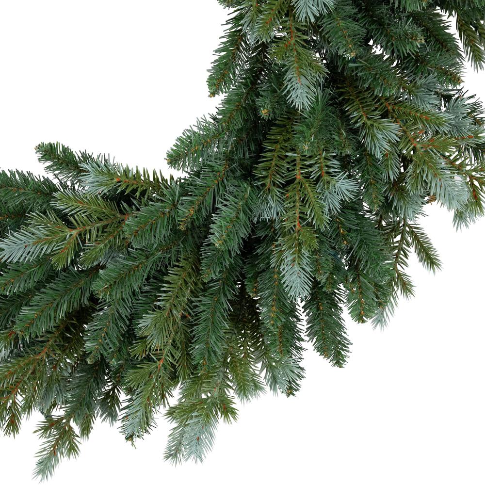 Blue Spruce Artificial Christmas Wreath  24-Inch  Unlit. Picture 3