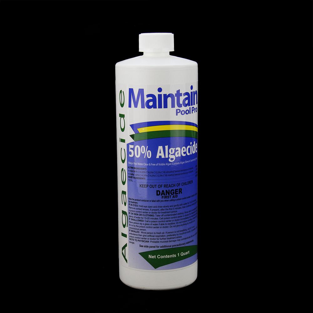 Maintain Pool Pro Algaecide Cleaner 1 Quart. Picture 1
