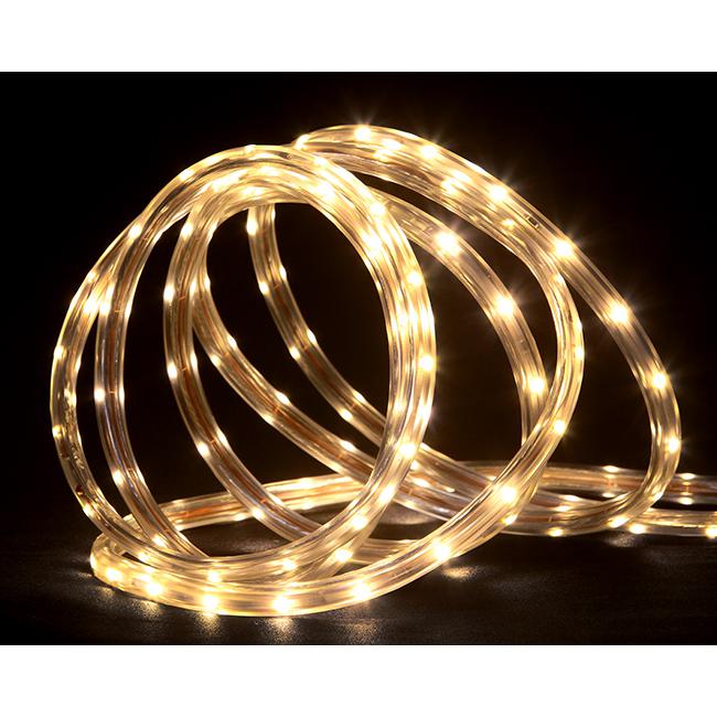 288' Warm White LED Commercial Grade Outdoor Christmas Rope Lights. Picture 2