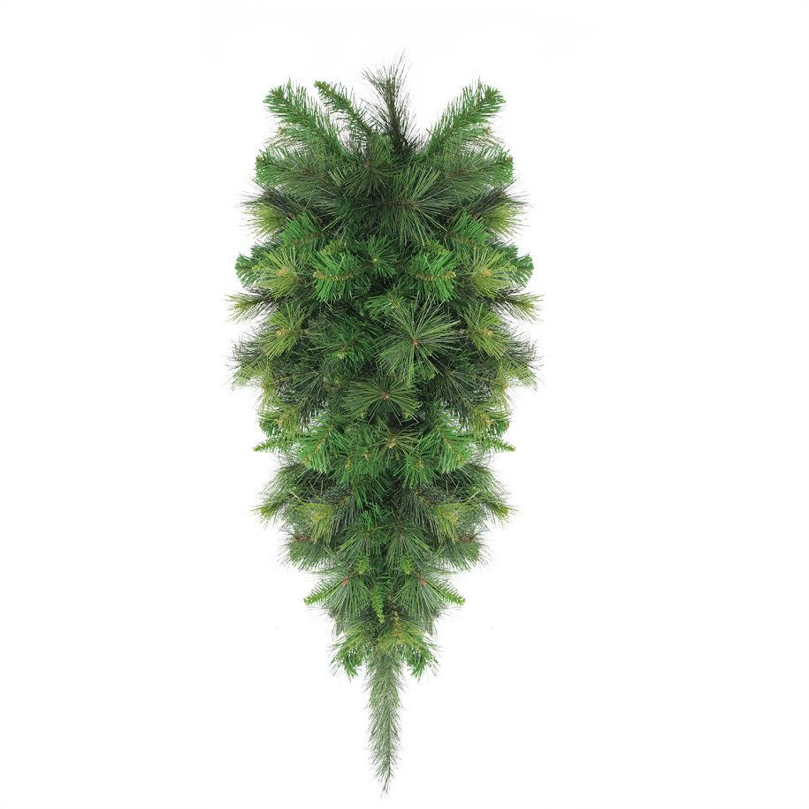 48" Canyon Pine Artificial Christmas Teardrop Swag - Unlit. Picture 1