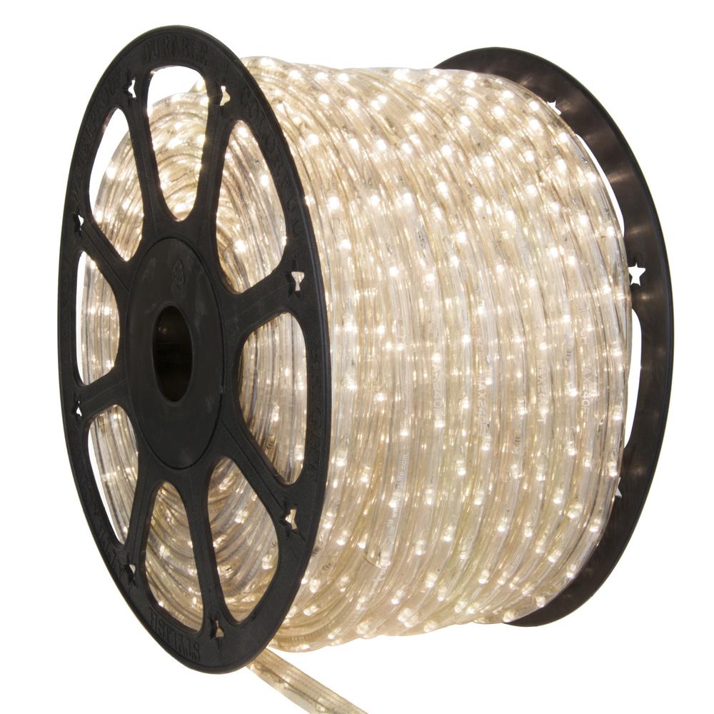288' Warm White LED Commercial Grade Outdoor Christmas Rope Lights. Picture 4