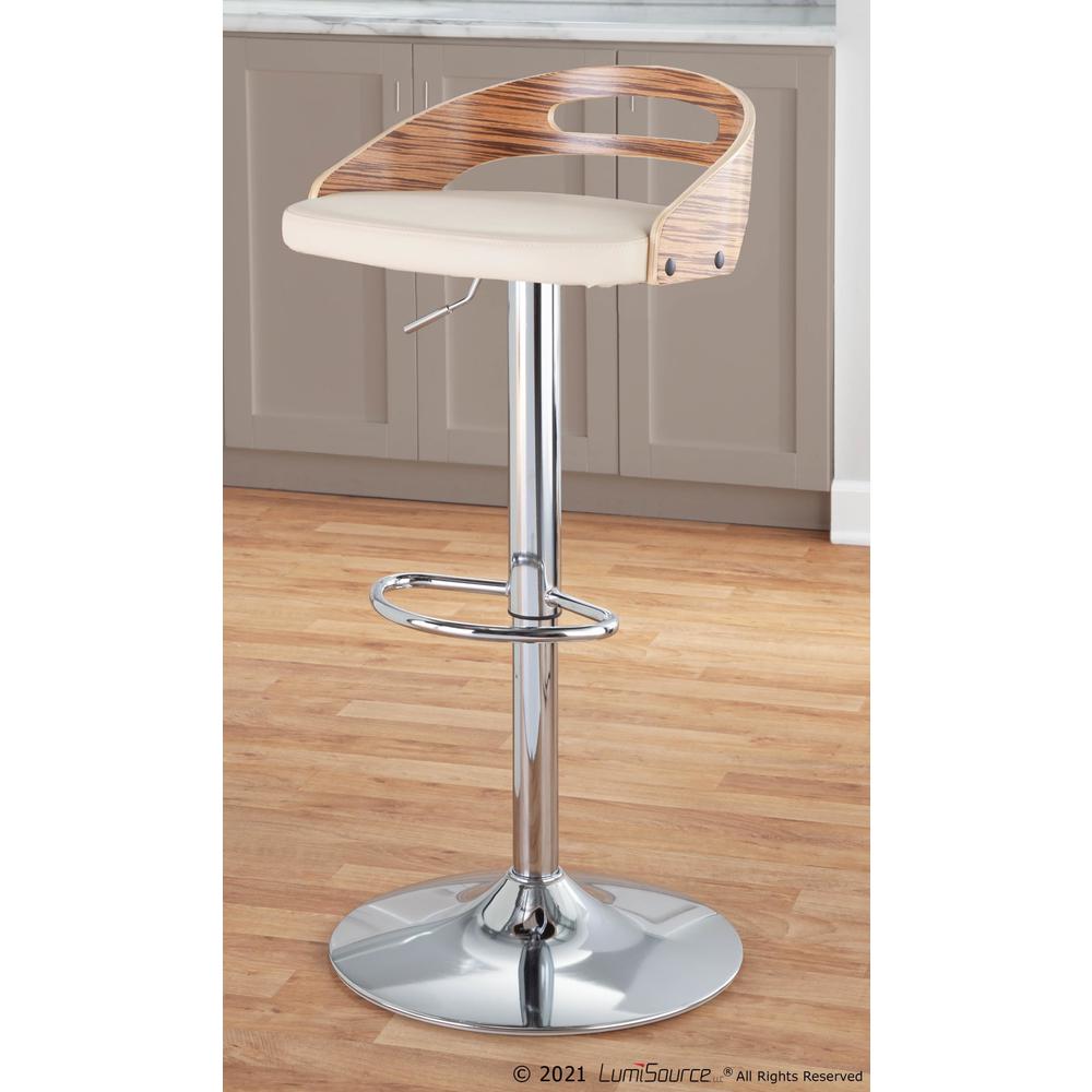 Cassis Adjustable Barstool - Set of 2. Picture 11