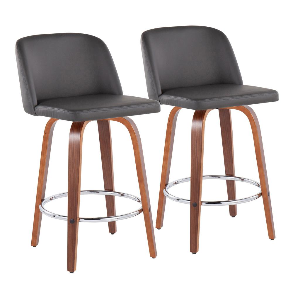 Toriano Fixed-Height Counter Stool - Set of 2. Picture 1