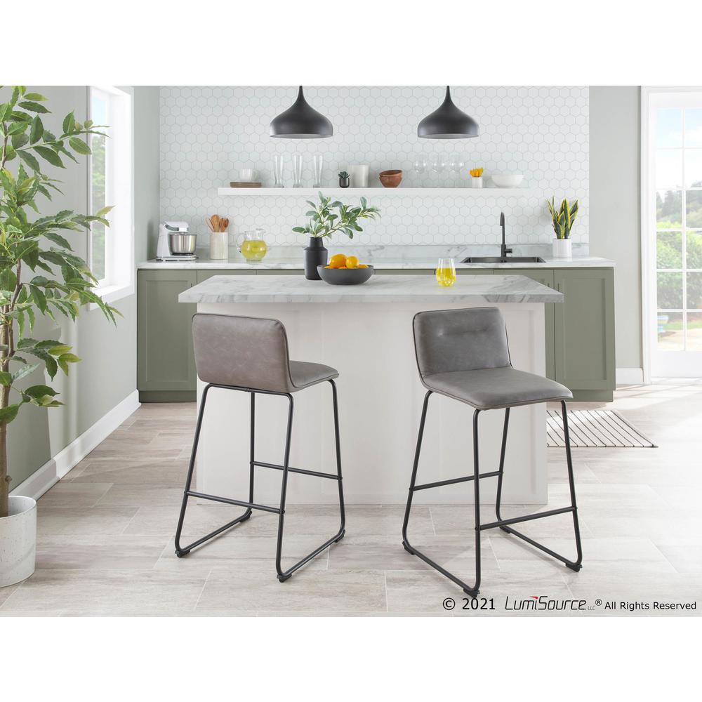 Casper Fixed-Height Counter Stool - Set of 2. Picture 11