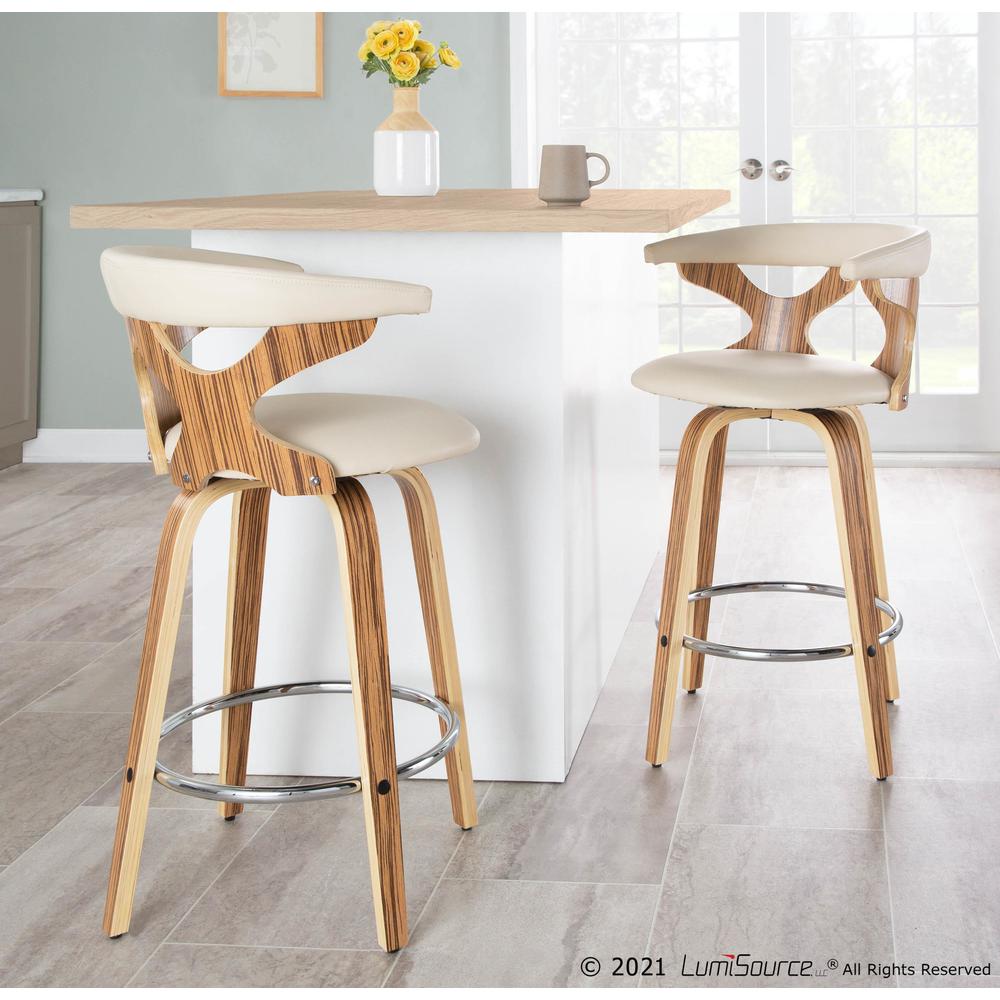 Gardenia Counter Stool - Set of 2. Picture 11