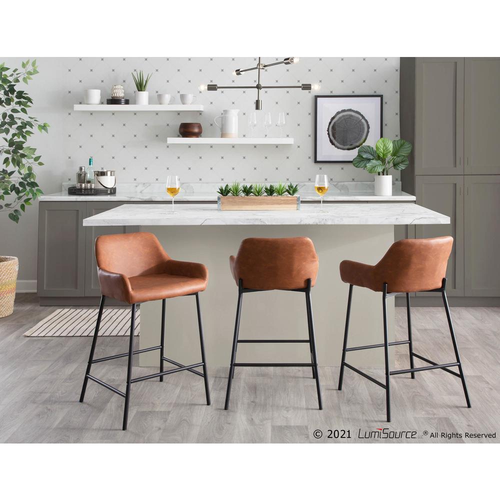 Daniella Fixed-Height Counter Stool - Set of 2. Picture 9