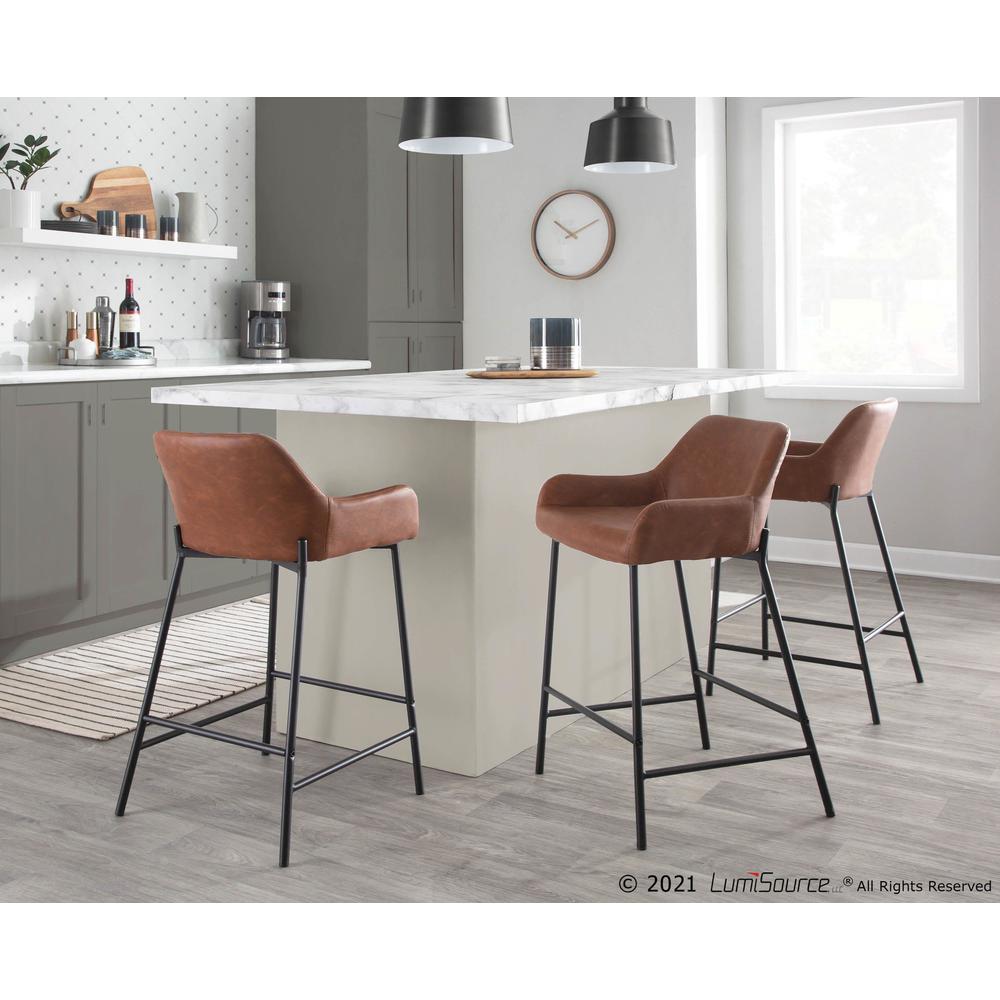 Daniella Fixed-Height Counter Stool - Set of 2. Picture 8