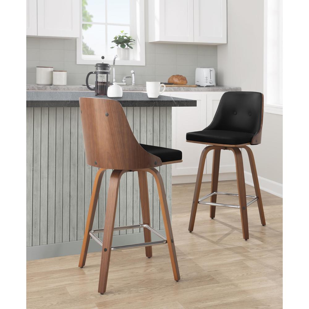 Gianna Fixed-Height Counter Stool - Set of 2. Picture 8