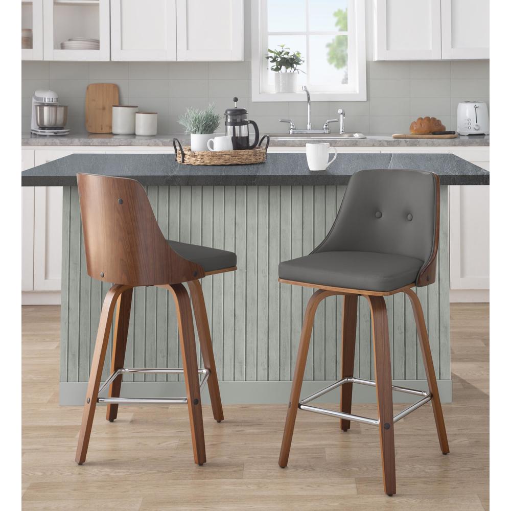 Gianna Fixed-Height Counter Stool - Set of 2. Picture 9