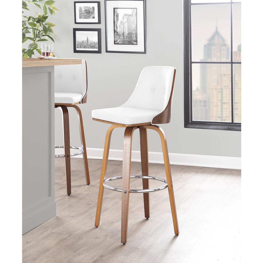 Gianna Fixed-Height Barstool - Set of 2. Picture 9