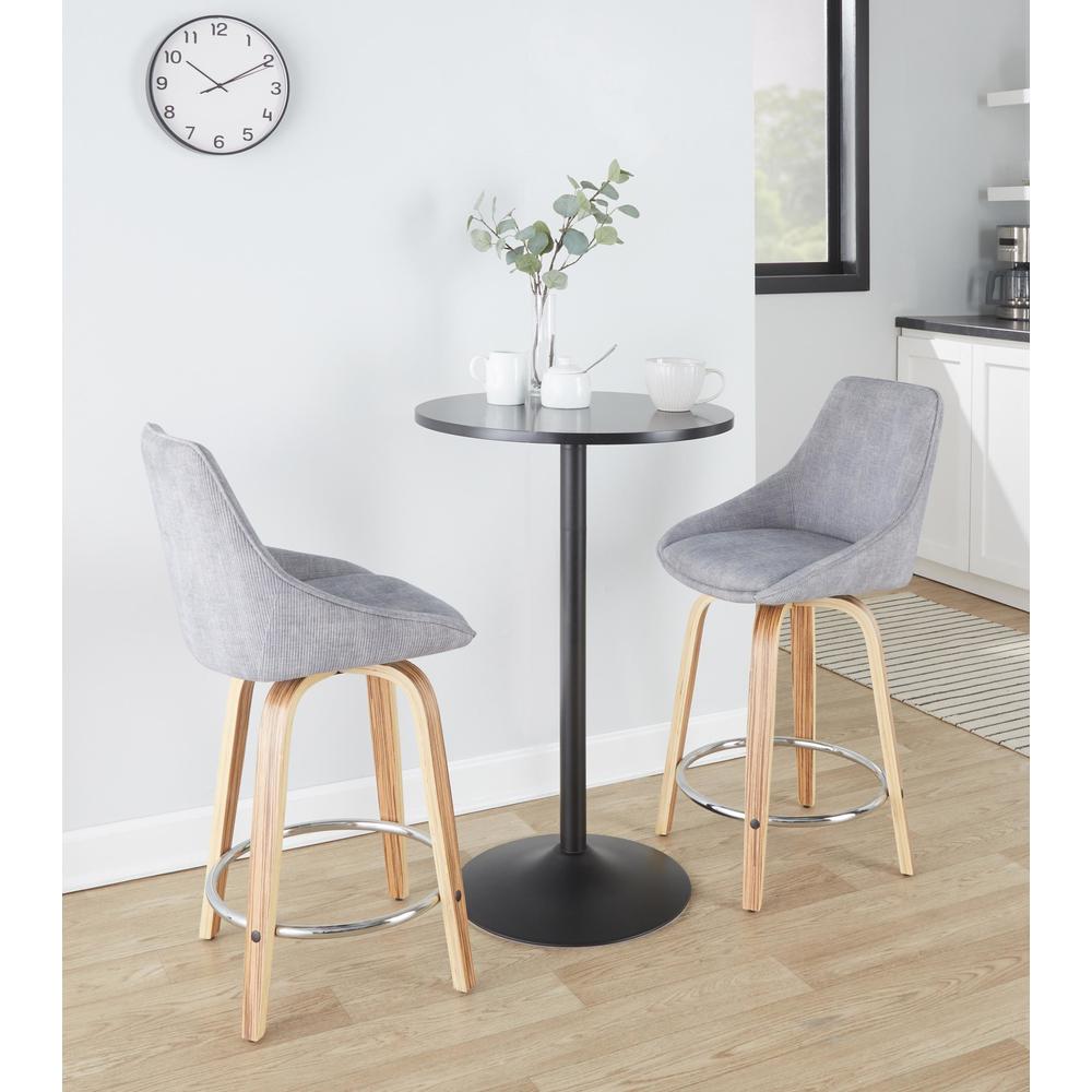 Diana Fixed-Height Counter Stool - Set of 2. Picture 8