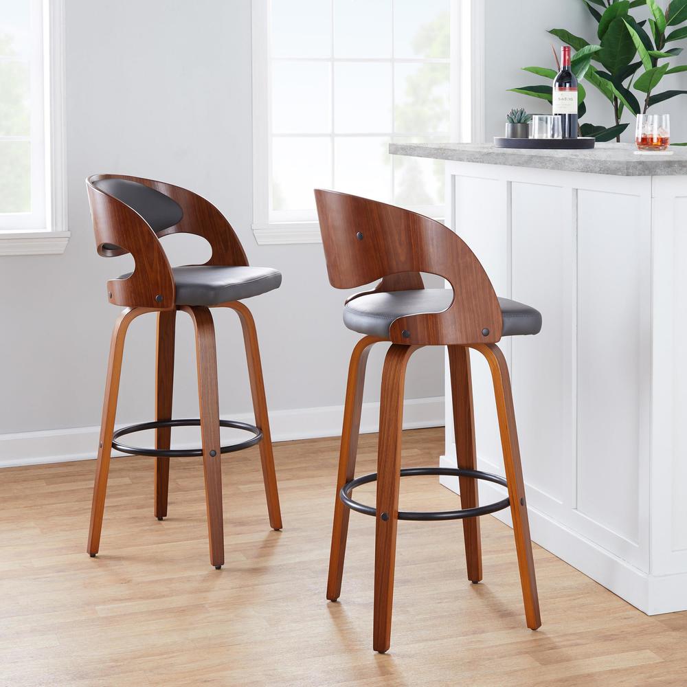 Pino 30" Fixed-height Barstool - Set Of 2. Picture 7