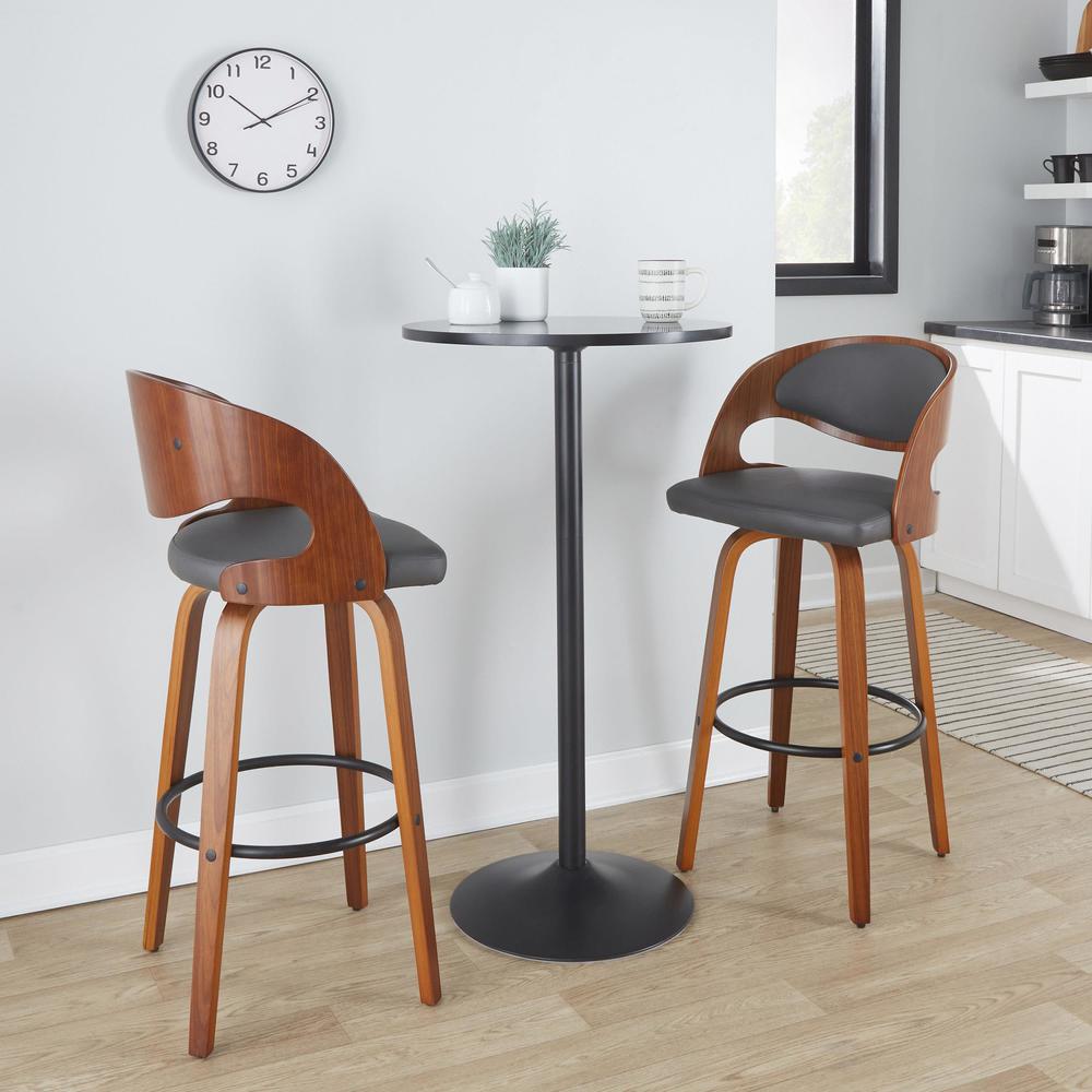 Pino 30" Fixed-height Barstool - Set Of 2. Picture 8