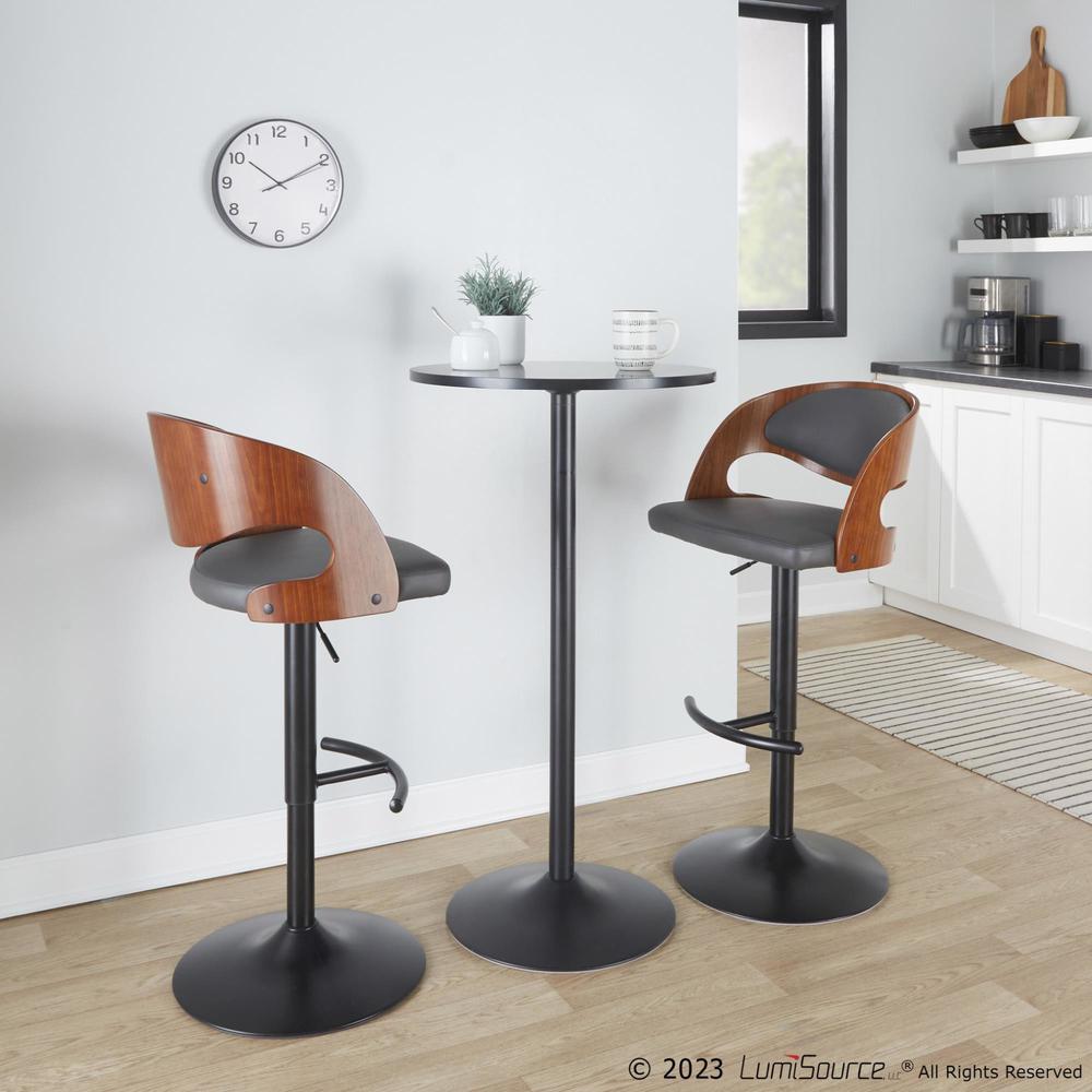 Pino Adjustable Barstool - Set Of 2. Picture 7