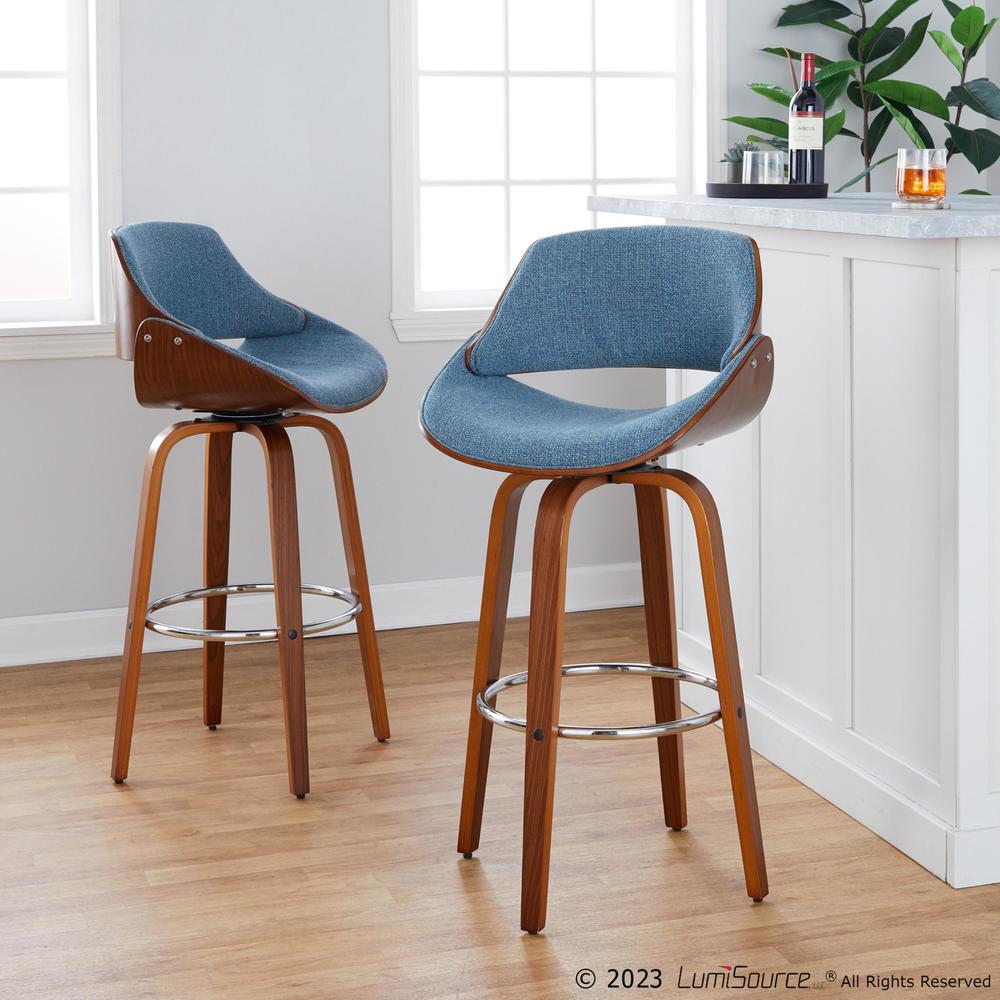 Fabrizzi Mid-century Modern Barstool - Set Of 2. Picture 8