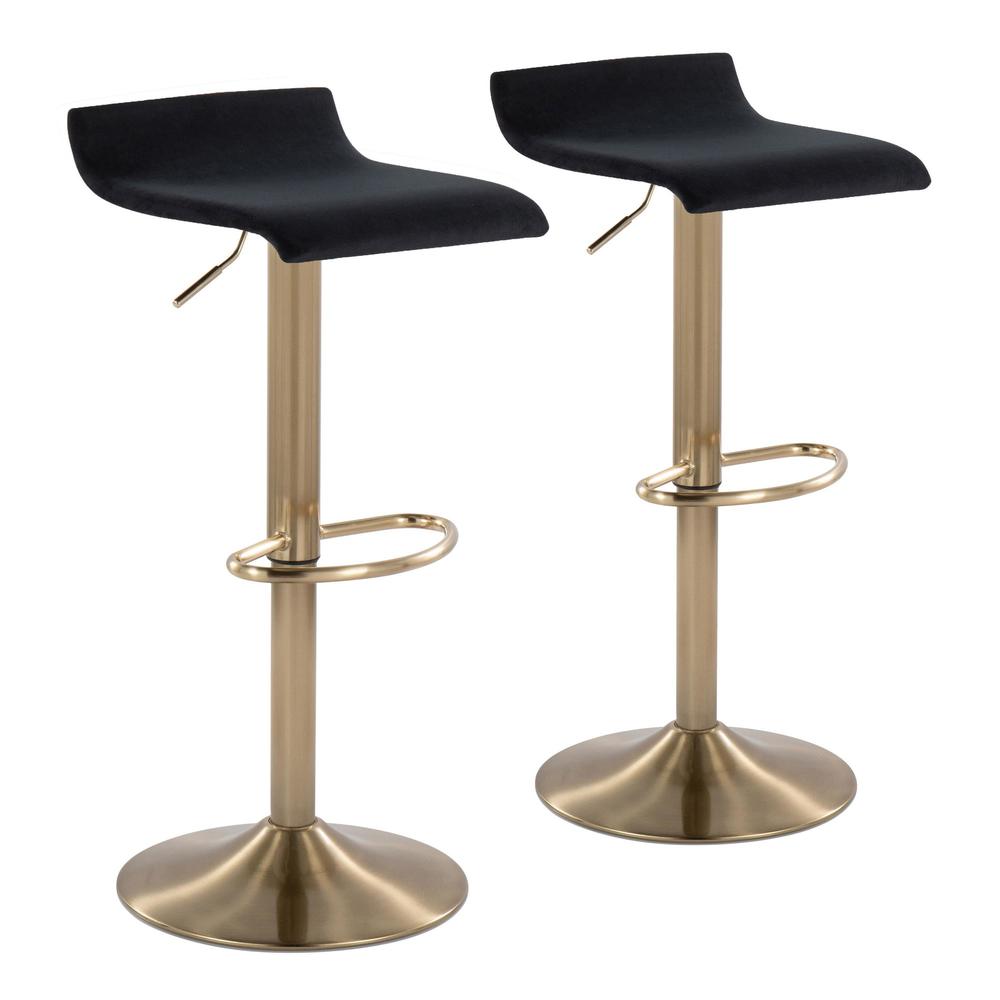 Ale Adjustable Height Barstool - Set of 2. Picture 1