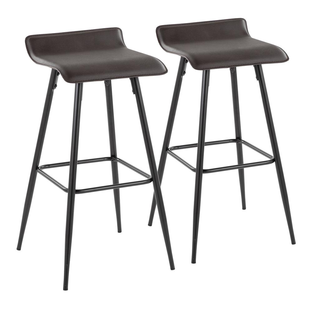 Ale Fixed-Height Bar Stool - Set of 2. Picture 1