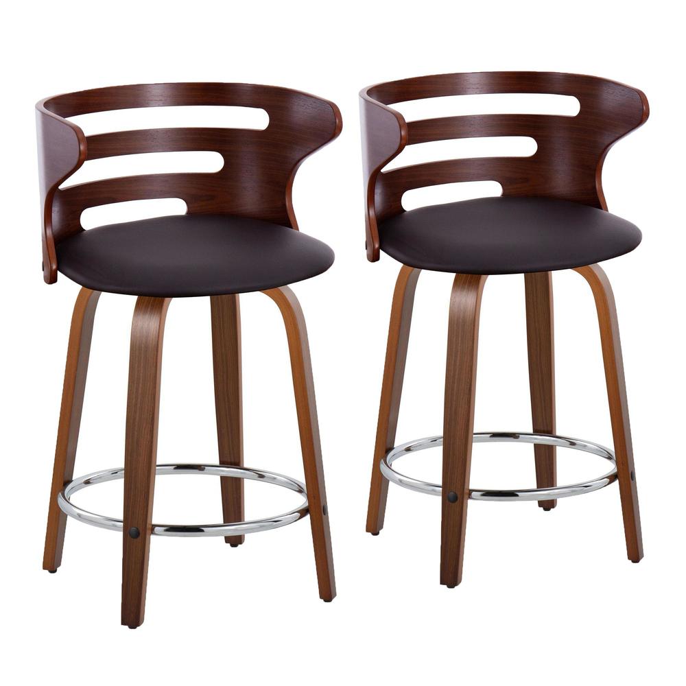 Cosi Fixed-height Counter Stool - Set Of 2. Picture 1