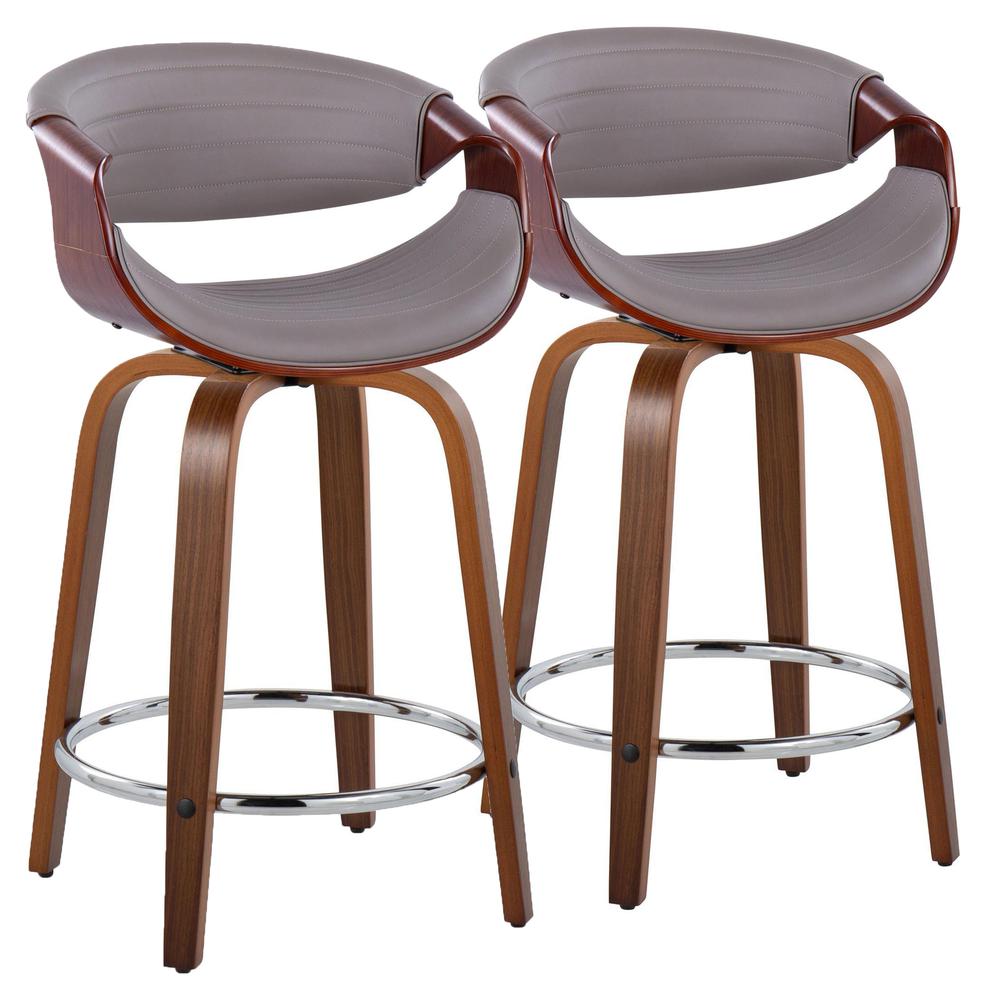Symphony Fixed-height Counter Stool - Set Of 2. Picture 5