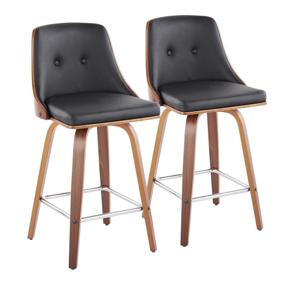 Gianna Fixed-Height Counter Stool - Set of 2. Picture 1