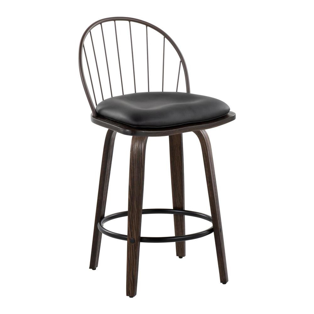 Riley 26" Fixed-Height Counter Stool - Set of 2. Picture 2
