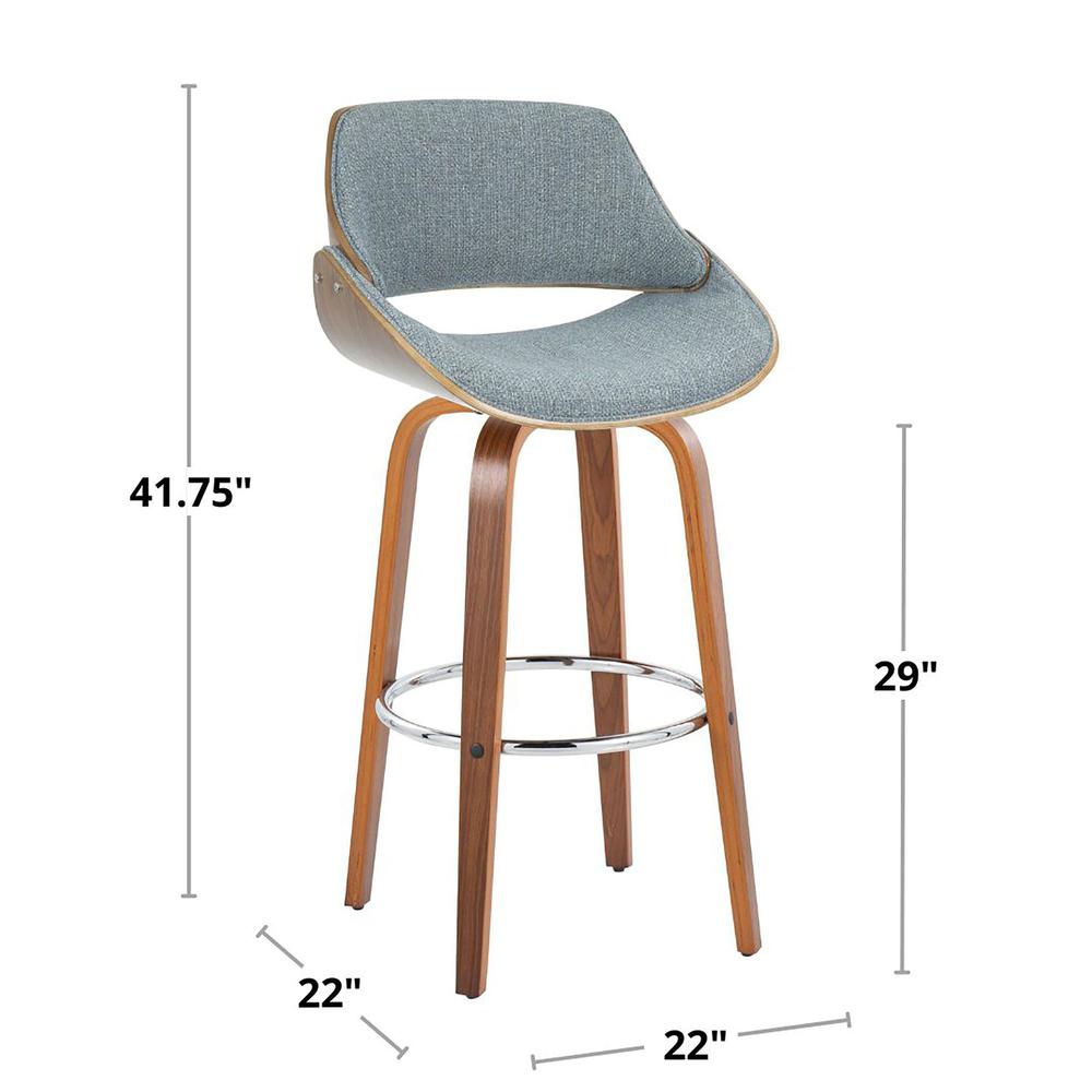 Fabrizzi Mid-century Modern Barstool - Set Of 2. Picture 7