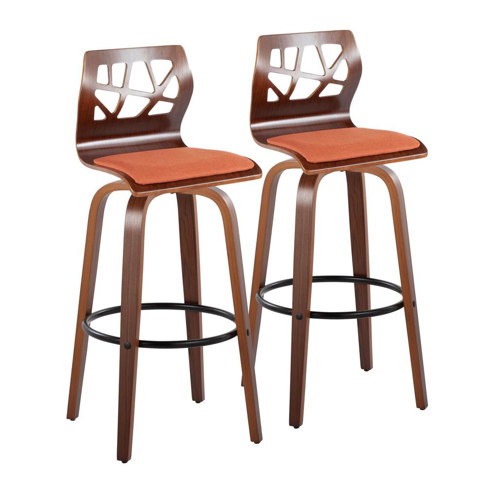 Folia 30" Fixed-Height Barstool - Set of 2. Picture 1