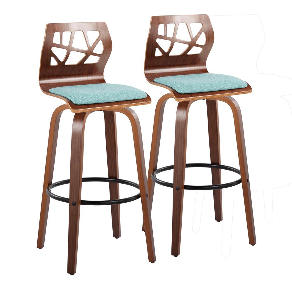 Folia 30" Fixed-Height Barstool - Set of 2. Picture 1