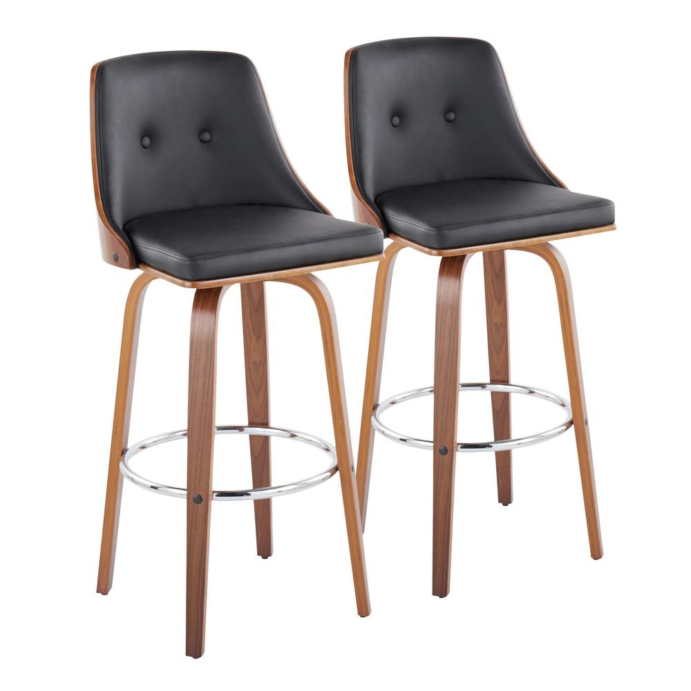 Gianna Fixed-Height Barstool - Set of 2. Picture 1