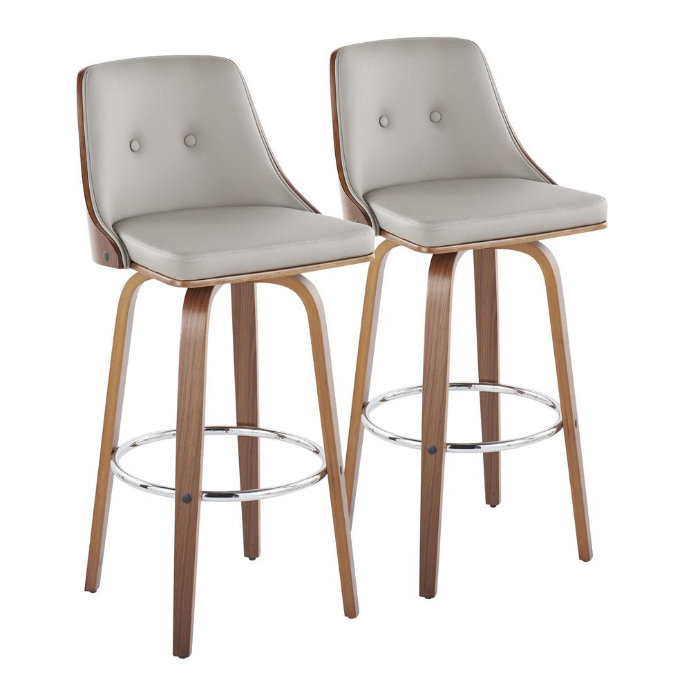 Gianna Fixed-height Barstool - Set Of 2. Picture 1