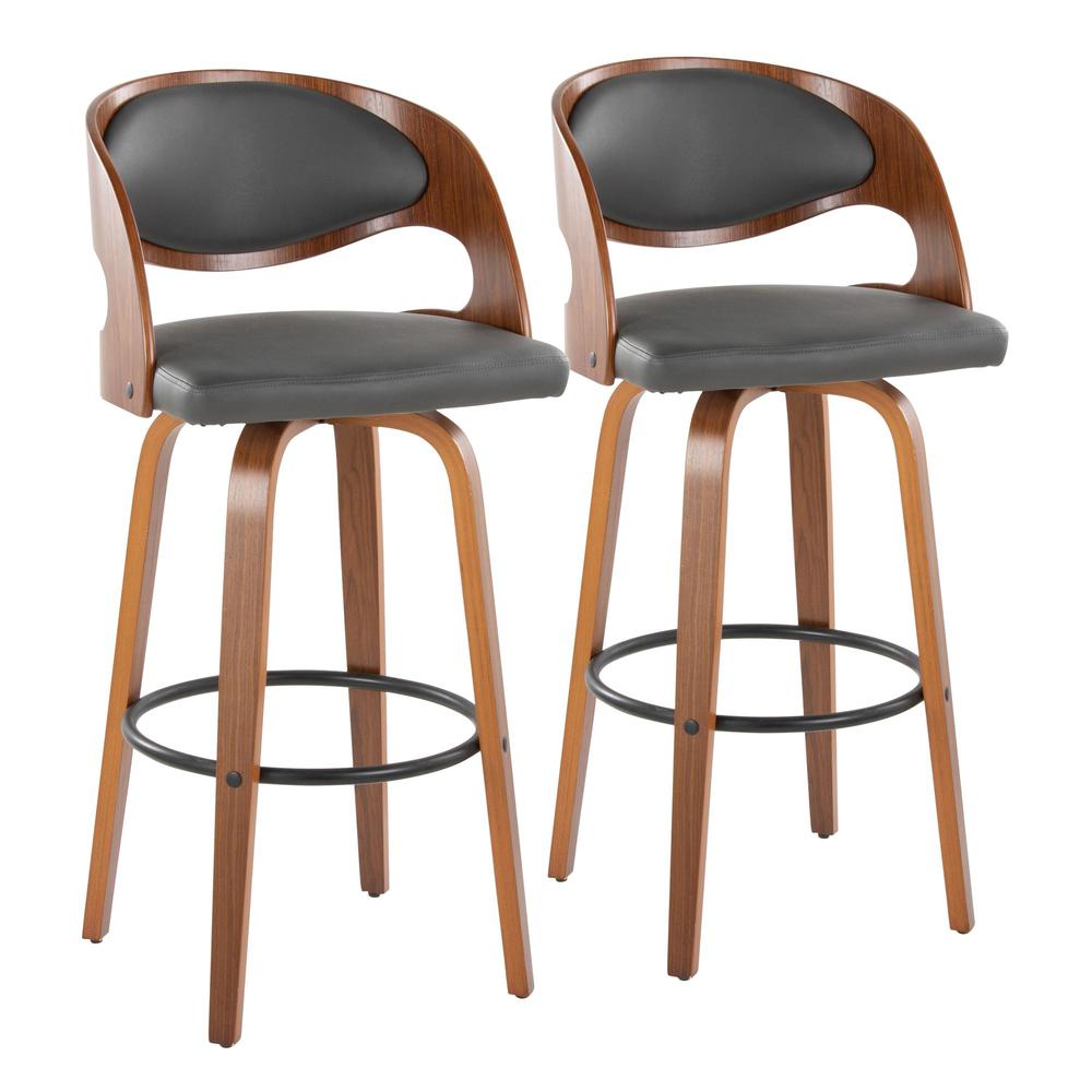 Pino 30" Fixed-height Barstool - Set Of 2. Picture 1